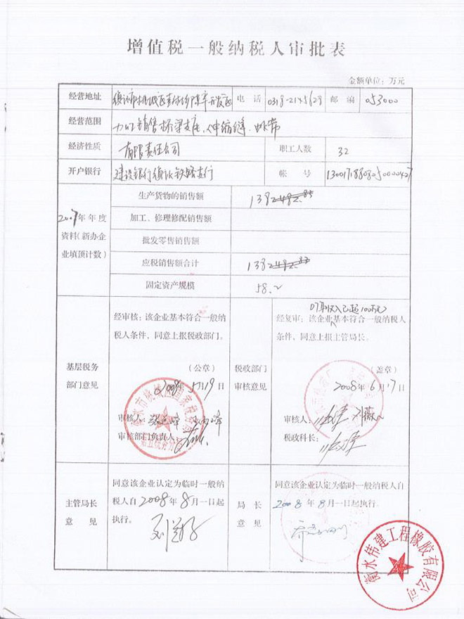 資質(zhì)證書